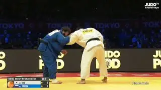 Minjong KIM 🇰🇷 🆚️ Inal TASOEV 🇷🇺 | схватка за бронзу /+100кг | Большой Шлем Токио 2025