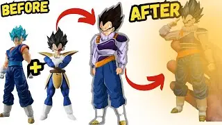I Made a Custom VEGETA Yardrat SH Figuarts Using These 3 Methods