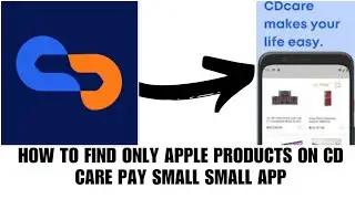 How to find only apple products on CD care pay small small