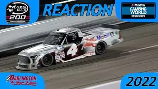 2022 | Dead on Tools 200 Reactions | NASCAR Camping World Truck Series
