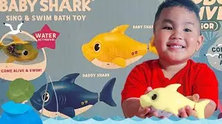Pinkfong Baby Shark Sing And Swim Bath Toy I Noah&rsquo;s Toy Review| Target🇺🇸