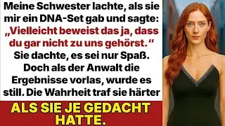 Meine Schwester verspottete mich mit einem DNA-Test, doch das Ergebnis ließ alle sprachlos zurück!