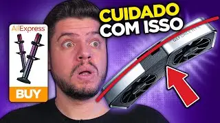 SUPORTE BARATO para GPU VALE A PENA? Como DESENTORTAR sua PLACA de VÍDEO EMPENADA