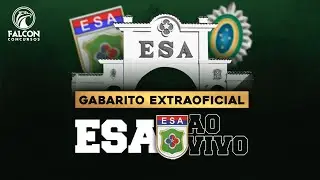 Concurso ESA 2024/2025 | Gabarito Extraoficial - Falcon Concursos&nbsp;(ao&nbsp;vivo)