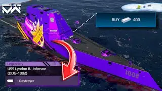 New Legendary Title Destroyer - USS Lyndon B. Johnson&rdquo; Unlocked! 🇺🇸🔥 | Modern Warships