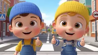 Super Car Safety Rules | Fun Baby Songs Nursery Rhymes for Kids | car safety song, kids road safety