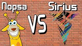 AGAR.IO *NEW* ! -- Nopsa VS Sirius! FIRST VIDEO NOPSA VS FIRST VIDEO SIRIUS! Funny - Krecback