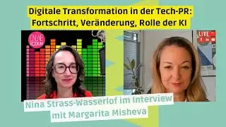 Digitale Transformation in der Tech-PR: Nina Strass-Wasserlof im Espresso Talk mit Margarita Misheva