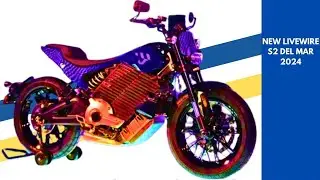NEW LIVEWIRE S2 DEL MAR 2024 - Electric motorbike has a range of 110 miles