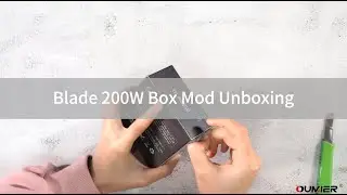 Unboxing the Oumier Blade 200W waterproof box mod