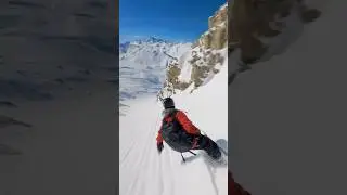 wait for it😂☠️ #snowboarding #skiing #shorts