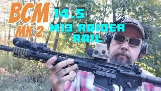 BCM mk2 14.5 w/m13 Raider rail in action 🔫 🔫