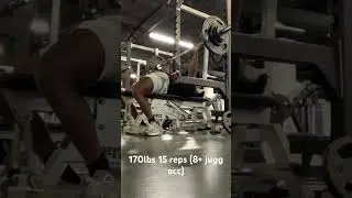 Bench 170lbs 15 reps (8+ juggernaut accumulation) @183lbs bw. Felt 5/5. 08/10/2023