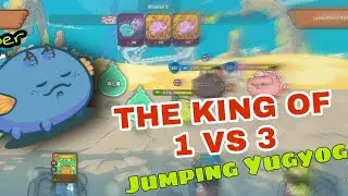 King Of 1 Vs 3 With Juggling Balls - Axie Infinity Poison team 😧😧 2022