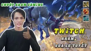 Chuột ARAM GAMING - CHƠI VỰC GI&Atilde; H&Uacute; LMHT - TWITCH ARAM GIỚI THIỆU TRANG PHỤC VUA SỨ TUYẾT