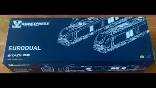 Teil 23  EIN MEGATEIL. Unboxing und Vorstellung der neuen Lok von Sudexpress