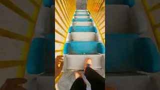 Bela ciao play ground parkour chasing POV #ytshorts #freerunning