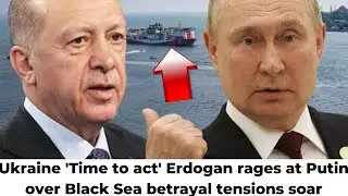 Conflict: Ukraine 'Time to act' Erdogan rages at Putin over Black Sea betrayal   tensions soar