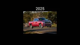 Evolution of dodge ram from 1990 to 2025 #dodge #ram #pickup #automobile #popular #evolution