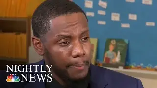 Inspiring America: Teacher Shares Personalized Handshake With Every Student | NBC Nightly News