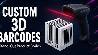 🔥 CUSTOM 3D BARCODES 🔥 | Make Your Brand POP! 📦✨