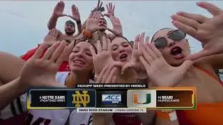 2025 Notre Dame vs Miami | 8-31-2025 | College Football FULL GAME replay