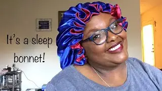 Sleeping Beauty - Custom made sleep bonnet by Loccrush