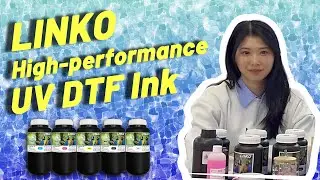 LINKO high-performance UV DTF Ink | Flawless Prints, Vibrant Colors, Endless Uses