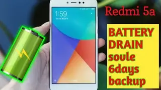 Redmi 5a battery problem | Redmi 5a battery backup problem | Redmi 5a battery drain problem solution