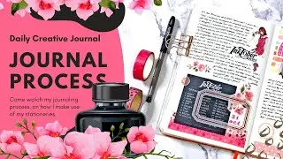 Journal With Me || Completing Inktober 2023 || Creative Daily Journal || #078
