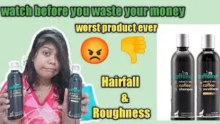 Mcaffeine coffee shampoo review | Mcaffeine haircare products | #mcaffeine shampoo and conditioner |