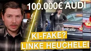 Reichinnek und ihr LUXUS-AUDI - 100.000&euro; oder KI-FAKE? Linke leugnen die Realit&auml;t