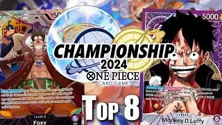 [OP09] OP07 Фокси против OP05 Луффи || Fukuoka Wave 2 Топ 8 || One Piece Collecting Card Game