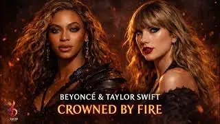 👑🎵 CROWNED BY FIRE – Beyoncé & Taylor Swift(official lyrics video 2026)
