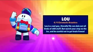 THIS VIDEO ENDS WHEN I GET LOU | lou Brawler unlocking animation-brawl stars