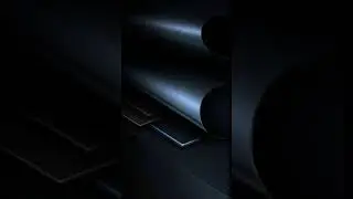 Black high end business metal Animated