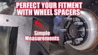 How to Measure Wheel Clearance to Fix your Wheel Fitment (Motorsport Hardware Spacers DIY)