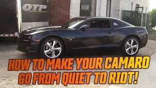 2013 Camaro SS Quick Time Electric Cutouts