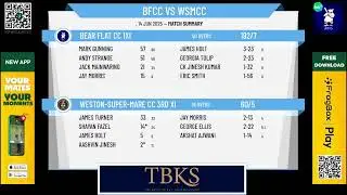Bear Flat CC 1XI v Weston-super-Mare CC 3rd XI