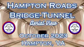 Hampton Roads Bridge Tunnel (HRBT) Construction Aerial Views
