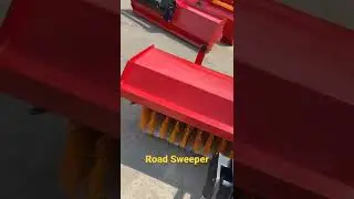 Road sweeper for tractor