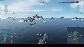 #3 CHİKUMA 5 Kills World of Warships T&uuml;rkiye