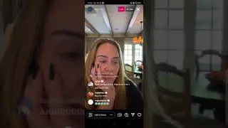 easy on me by Adele snippet-  adele instagram live #shorts #live