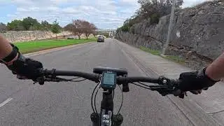 Desgovernado na descida a 65km/h