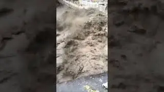 Manikaran sahib pull collepsed due to heavy rainfall and increase in the water level of Parvati rive