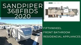 2020 Sandpiper 368FBDS Fifth Wheel by Forest River