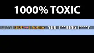 THE MOST TOXIC BEDWARS PLAYER EVER
