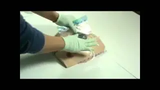 Equinox Medical NPWT Standard Foam Dressing Application for NPWT Pump System Therapy