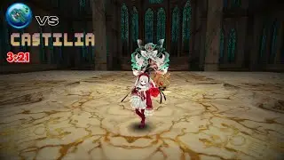 Toram online TH | Solo halberd vs Castilia (3:21)