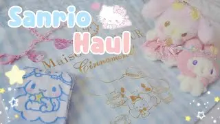 ♡ A Kawaii Sanrio Haul | My Melody Plushies and More! ♡